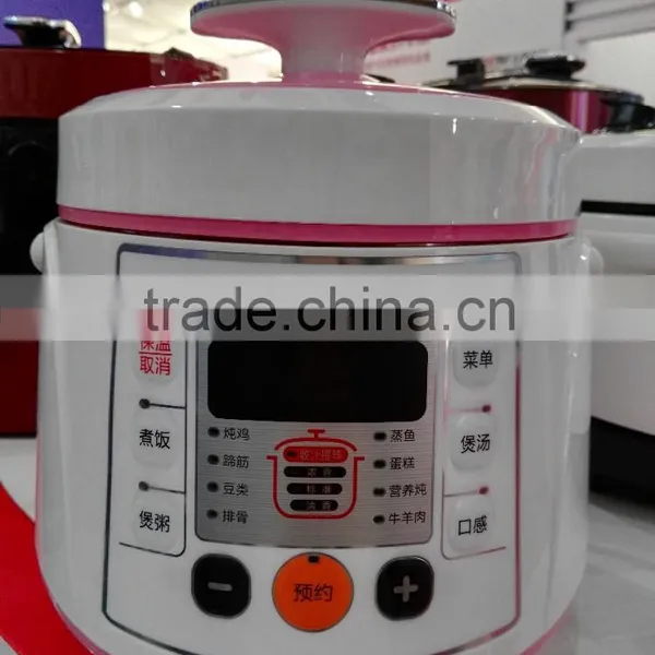 2016 New Camping Rice Pressure Cooker Cute Portable 2L White Black Pink Baby Food Multi Mini Travel Cookers With Handle photo-2