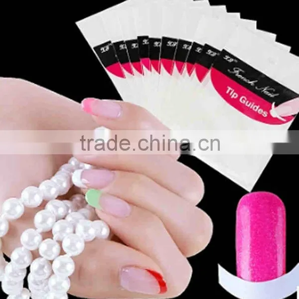 3D French Nail Sticker ,french Style Nail Art Sticker