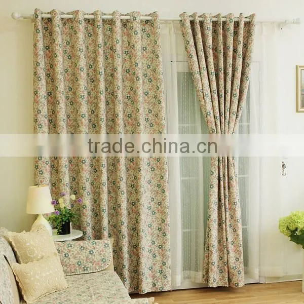 Factory Price Country Style Polyster Curtain photo-3