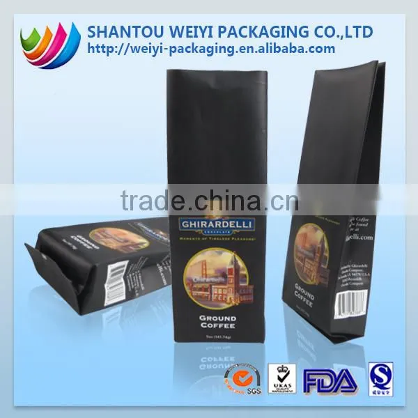 Wholesale Recylcled Food Grade Coffee Packaging Bags With Valves photo-3