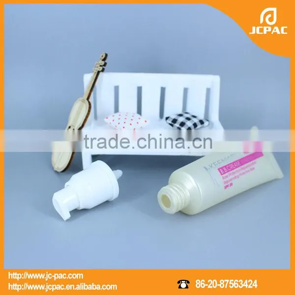 40 ml Cosmetic Plastic Soft Pump Nozzle Tube, Cosmetic Tube With Vacuum Pump photo-2