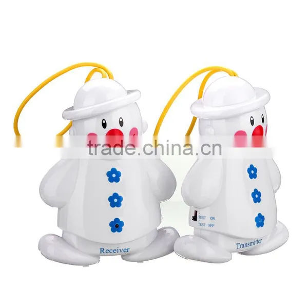 Hot Sale New Design Snowman Wireless Baby Cry Detector Baby Monitors, Baby Crying Alarm Monitor Watcher photo-6