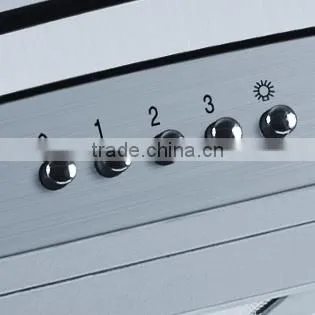 Vented Exhaust Type and Wall Mounted Type Copper Island Range Hood photo-3