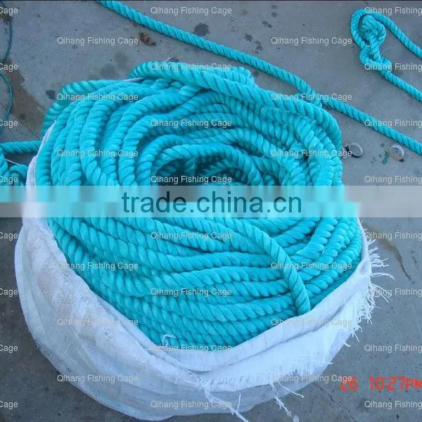 high abrasion aquaculture fishing PE rope