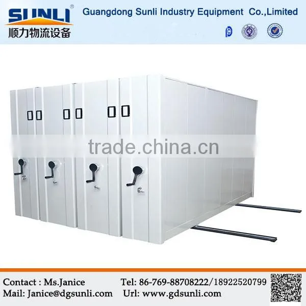 New Design Metal Mobile Library Adjustable Locker Shelf photo-3