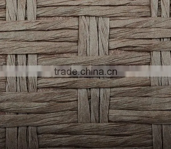 Real Textured Grasscloth Wallpaper photo-4