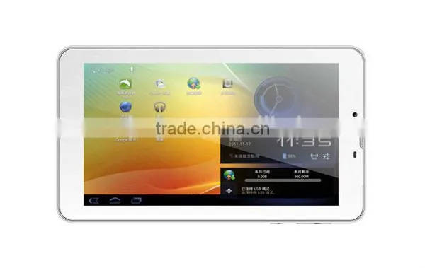 2015 Best Sales 7 Inch 3G Full Function Tablet PC, HD/IPS Screen, Dual Camera, 3G Phone Call+GPS+Bluetooth, Phablet PC