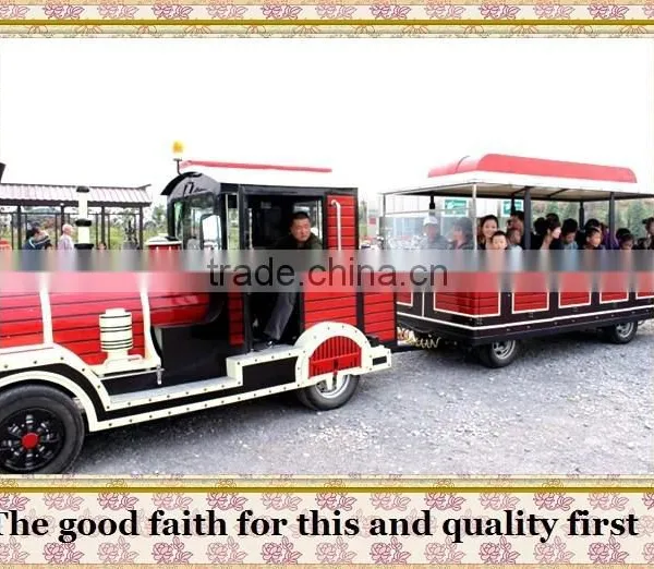 more than 10 years experience in trackless train rides battery trackless train