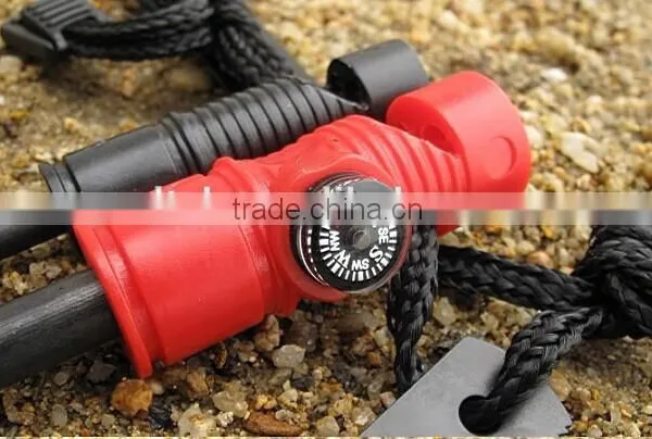 OEM Outdoor Survival Multi Magnesium Fire Starter With Compass photo-6