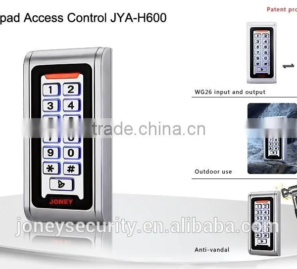 Standalone Metal Vandalproof 2000 Users Keypad RFID Card Access Control System photo-2