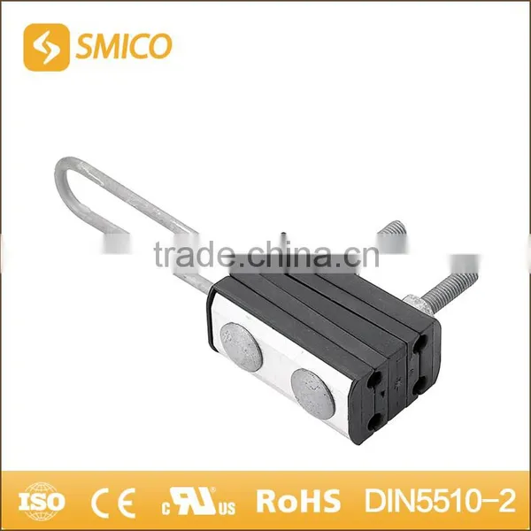 SMICO Factory For Sale Aerial Electrical Fittings Strain Cable Anchor Clamp photo-5