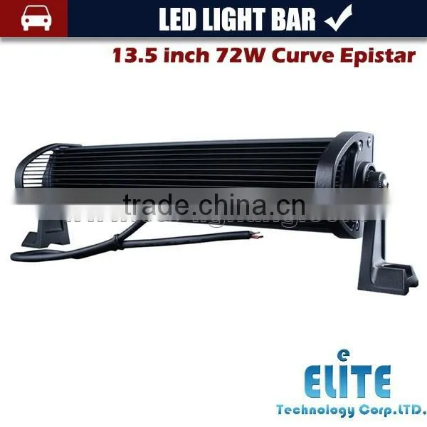 13.5 Inch 72w Offroad Curve Led Light Bar for Trucks Jeep photo-5