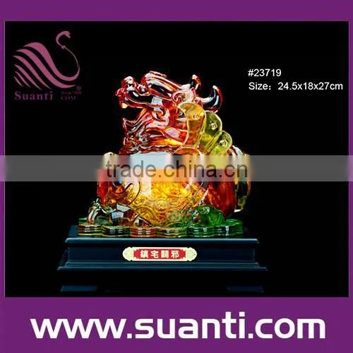 Crystal Brave Troops /PIXIU Polyresin Statue photo-5