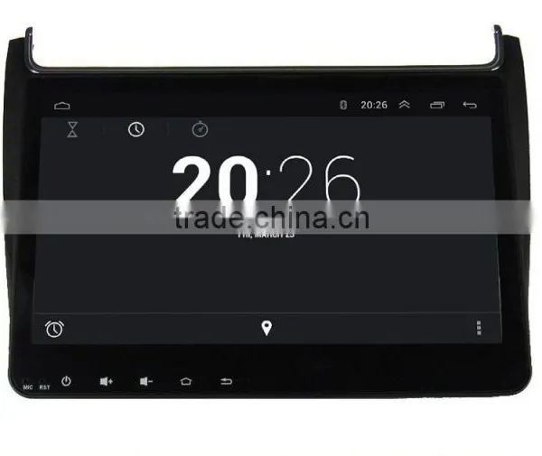 FUNWIN 10.1" Android 4.4.2 Car Multimedia System Double Din for vw Polo Car Radio Gps Audio System GPS photo-3