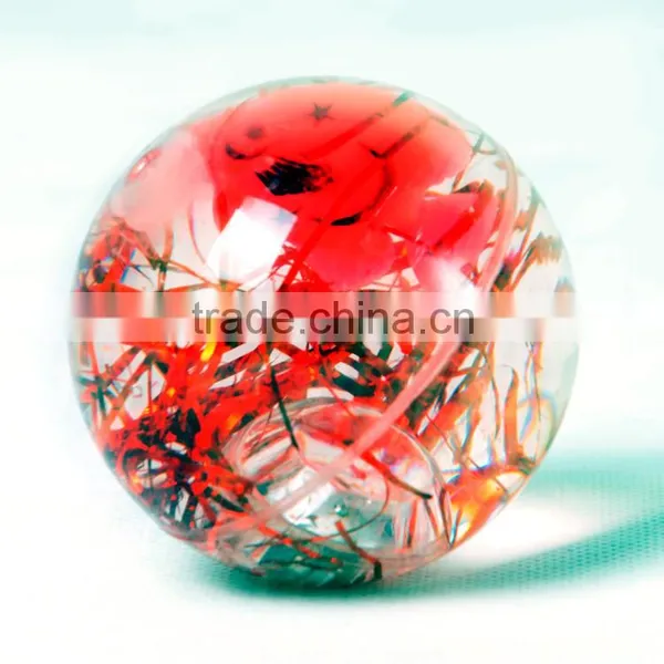 Crystal Fish Ball Cartoon Belt Small Fish Elastic Bouncing Ball Luminous Flash Magic Ball photo-3