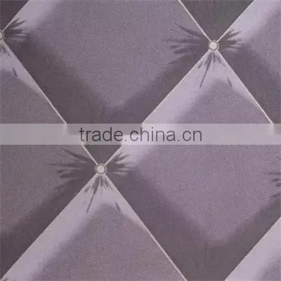 3D Leather Wallpaper for TV Background Wall /bedroom photo-6