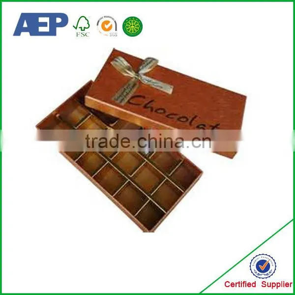 Costom Logo Paper High Quality Chocolate Gift Box photo-5
