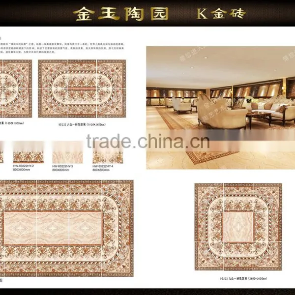 60x60 Discontinued Gilding Ceramic Carpet Floor Tiles photo-4