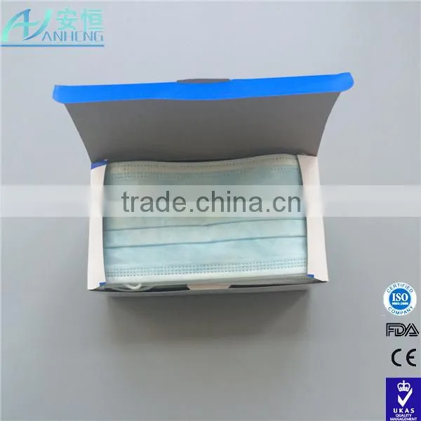 Disposable Face Mask Machine Made Bulk Nonwoven Face Mask