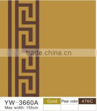 YW3660 Embossed PVC Tablecloth With Non-woven/fannel Backing photo-2