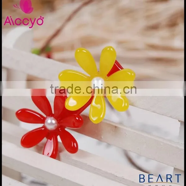 Cellulose Acetate Flower Hair Accessory Extension Hair Clip photo-4