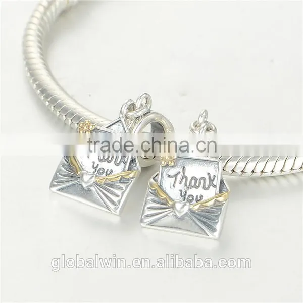 Envelope Bracelet Charms European Charm Bracelet Necklace 100% Real 925 Sterling Silver S218 Best Gifts For You Or Friends photo-3
