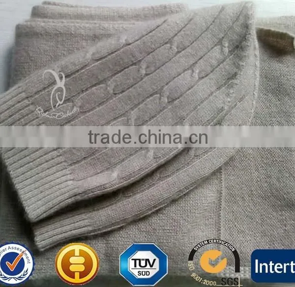 Cashmere Knitting Scarf 100%Cashmere Scarf