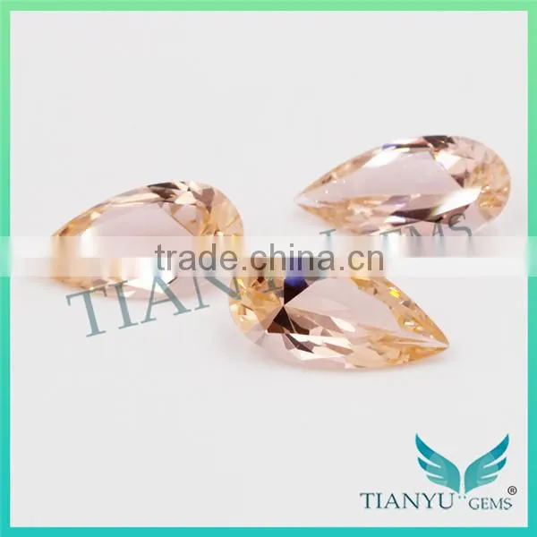 China Wholesale Gems for Jewelry Processing Synthetic #777 Long Pear Cut Nano Sital Gemstone Price photo-3