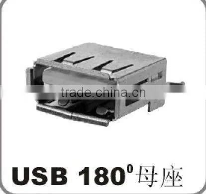 180 mini female usb connector