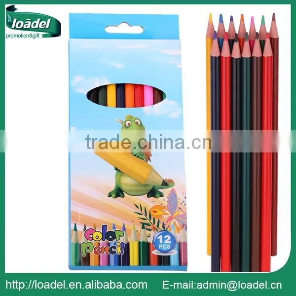 ECO-friendly 12pcs Plastic Color Pencil