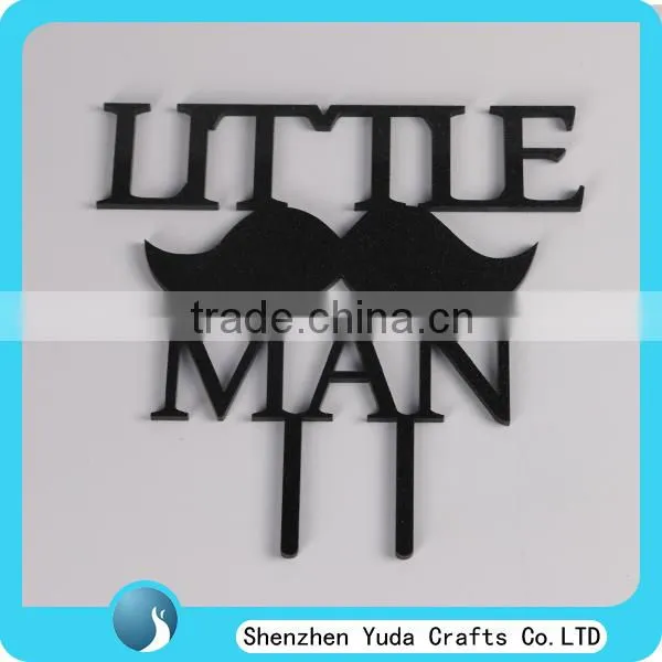Romantic Mr. & Mrs. Silhouette For Bride and Groom Acrylic Cake Topper photo-5