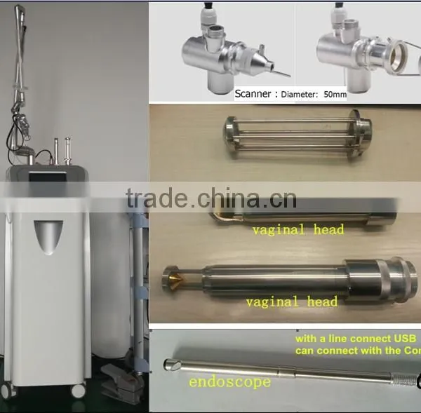 CE Certificated Q-switch CO2 Laser Hair Removal/ Freckle Removal photo-2