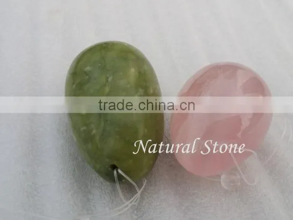 DHL Free Shipping Dark Green Jade Eggs Xuiyan Jade Eggs Vaginal Kegel Exercise Egg Shape Exercise Ball photo-5
