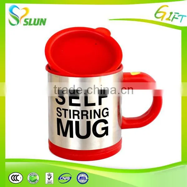 2015 Hot Fashion Eco Friendly Cheap Coffee Self Stir Mug photo-2