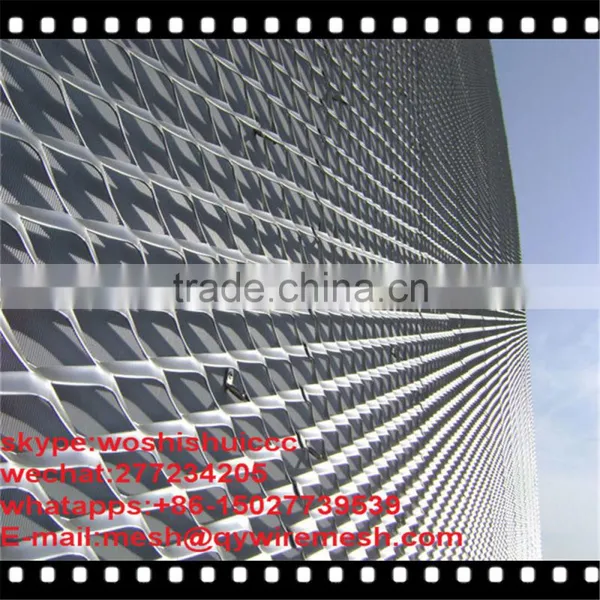 Hot Sale Black Powder Coated Decorative Aluminum Expanded Metal Mesh photo-4
