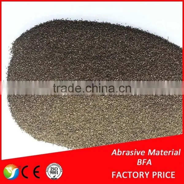 Three Grade Brown Fused Alumina /black Fused Alumina for Laying Airstrip photo-3