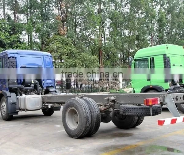 Euro4 Howo T5G Station Transport Wagon Chassis 180HP 6 Wheels for Sale photo-5
