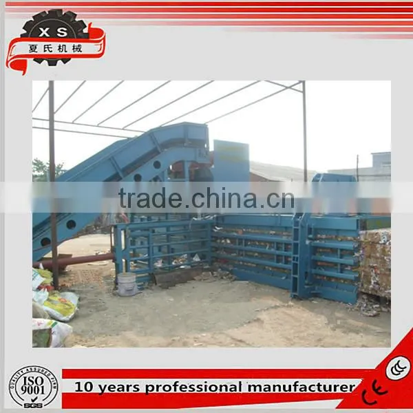 Hydraulic Horizontal Semi-automatic Waste Paper Baler Machine, Bailing Press Machine XS2-100T