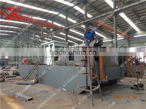 Mini River Sand Backhoe Dredger Manufacturer photo-6