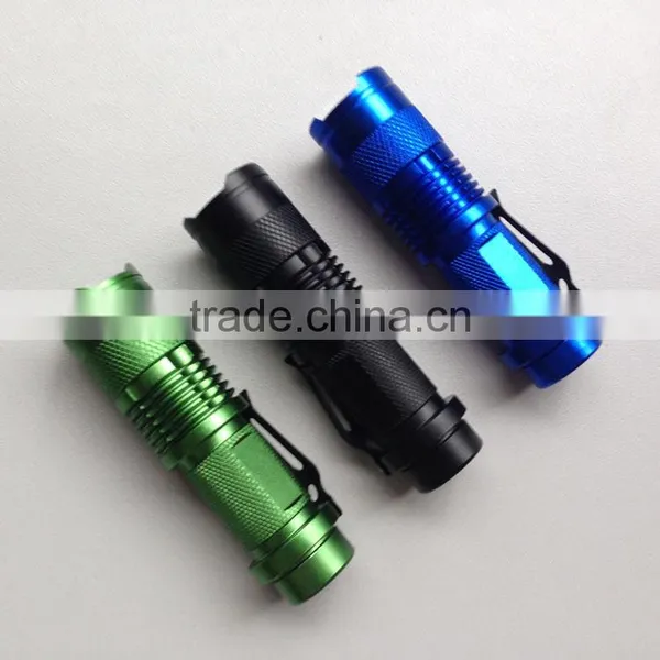 Led Flashlight Zoom LED Flashlight Tactical Flashlight Aluminium Led Torch Falshlight photo-3