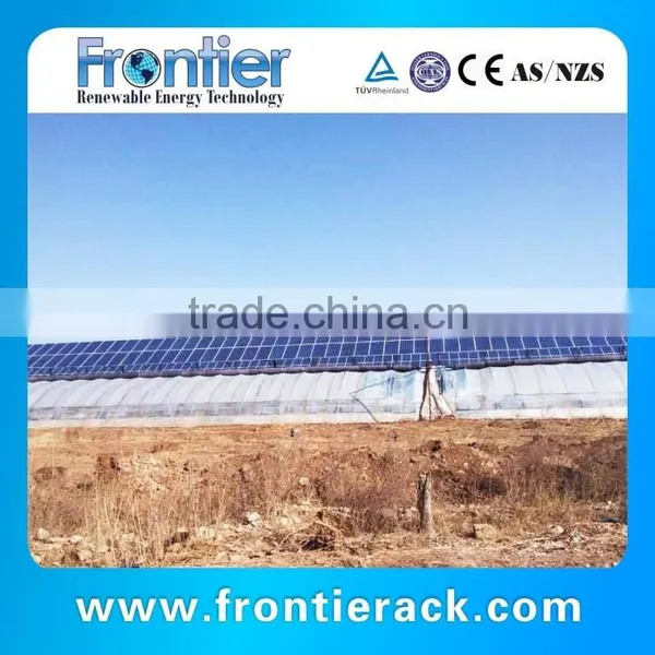 Popular Galvanized Steel Frame Solar Greenhouse photo-3