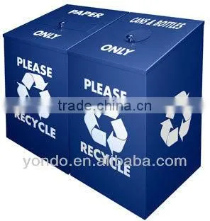 Corrugated Plastic Trash Bin