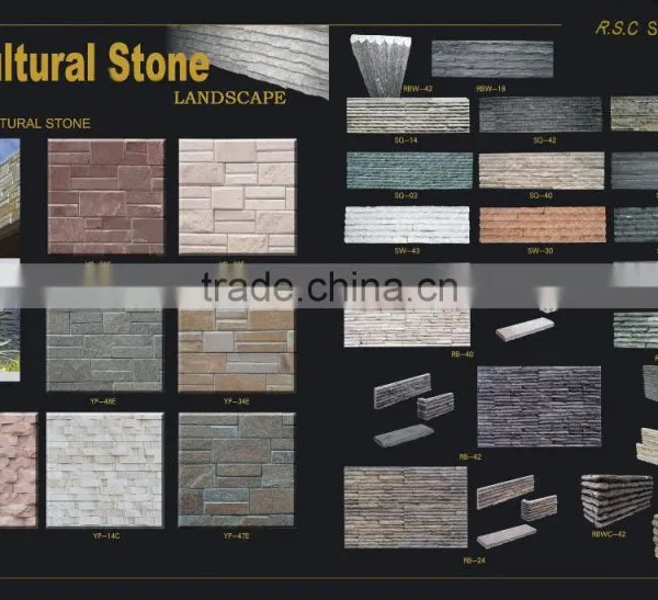 Split Surface Culture Stone Decorating Stone Wall Wholesale photo-3