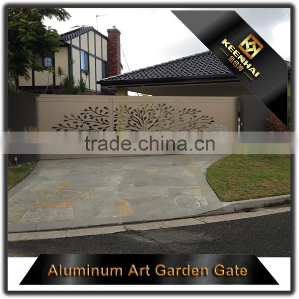 Decorative Carving Panel Aluminum Perforated Laser Cut Door Design photo-4