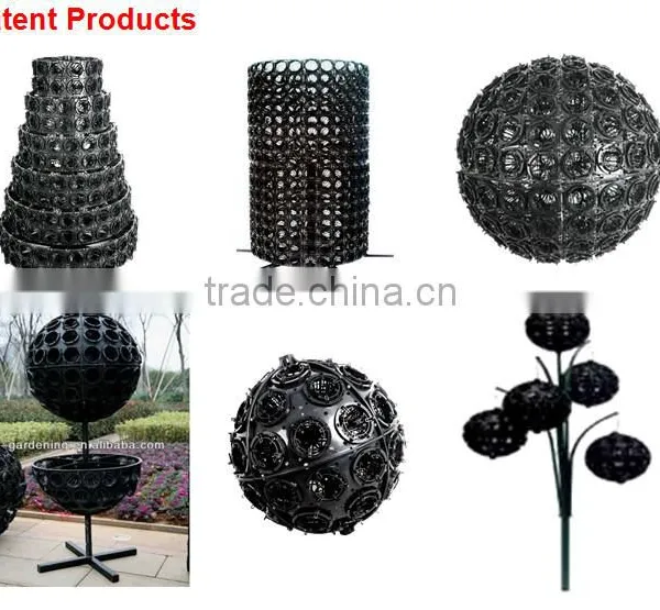 SOL Decorative Pot for Garden Hydroponics Watering Pot Live Plant Pot photo-3