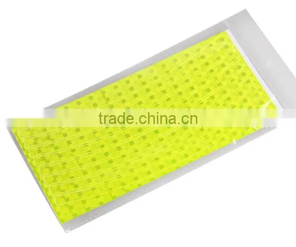 Riding at Night the Necessary Equipment Spoke Reflector Mountain Bike Reflective Strips Rim Steel Wire Card Reflective Spoke photo-2
