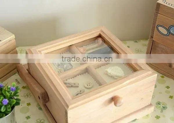 Rural Style Wooden Sewing Box photo-6