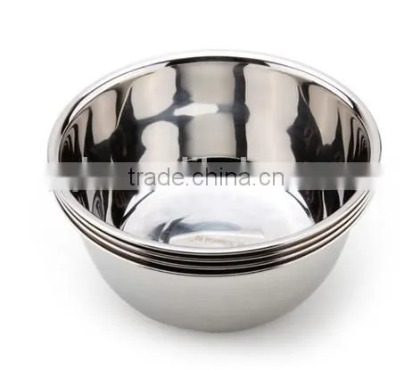 Stainless Steel Mixing Bowl Set,Salad Bowl,soup Bowl photo-6