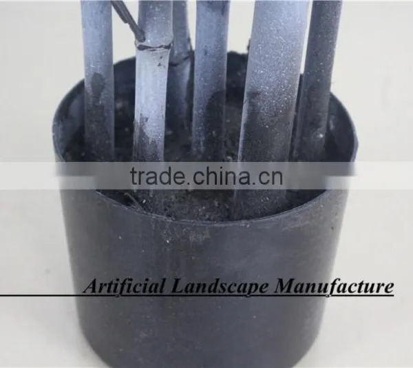 LXY160404 Green Plant Bamboo Bonsai,Artificial Fence Bamboo photo-2