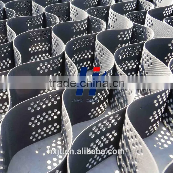 GEOCELL Steep Embankment Slope Stabilisation and Drainage/ Road Widening Construction Plastic HDPE Geocell photo-4